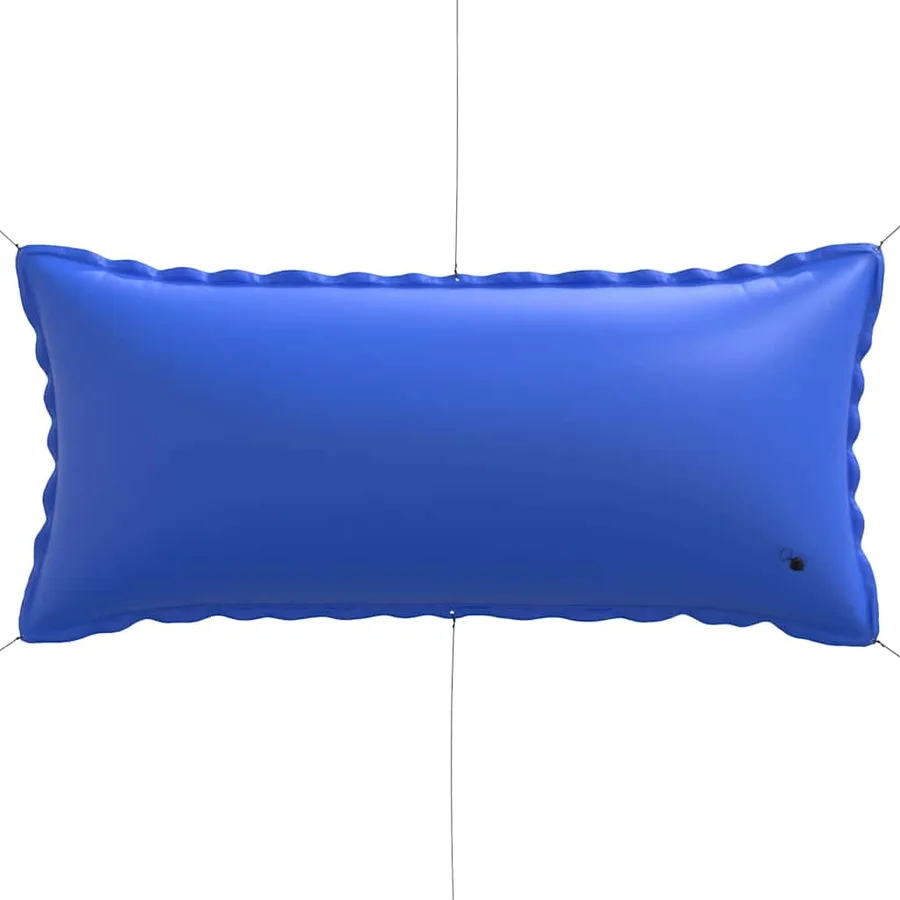 Coussin de piscine d'hiver Bleu 380 x 180 x 140 cm PVC - 6