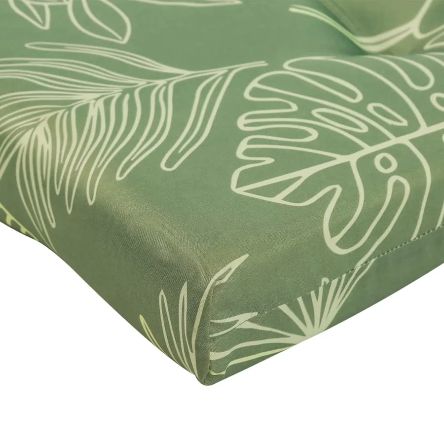 Coussins de chaise adirondack lot de 2 modèle de feuille - 9
