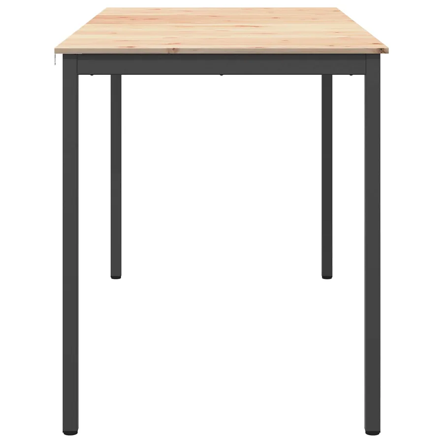 Table de bar Naturel 180 x 90 x 105 cm Bois de pin massif - 6