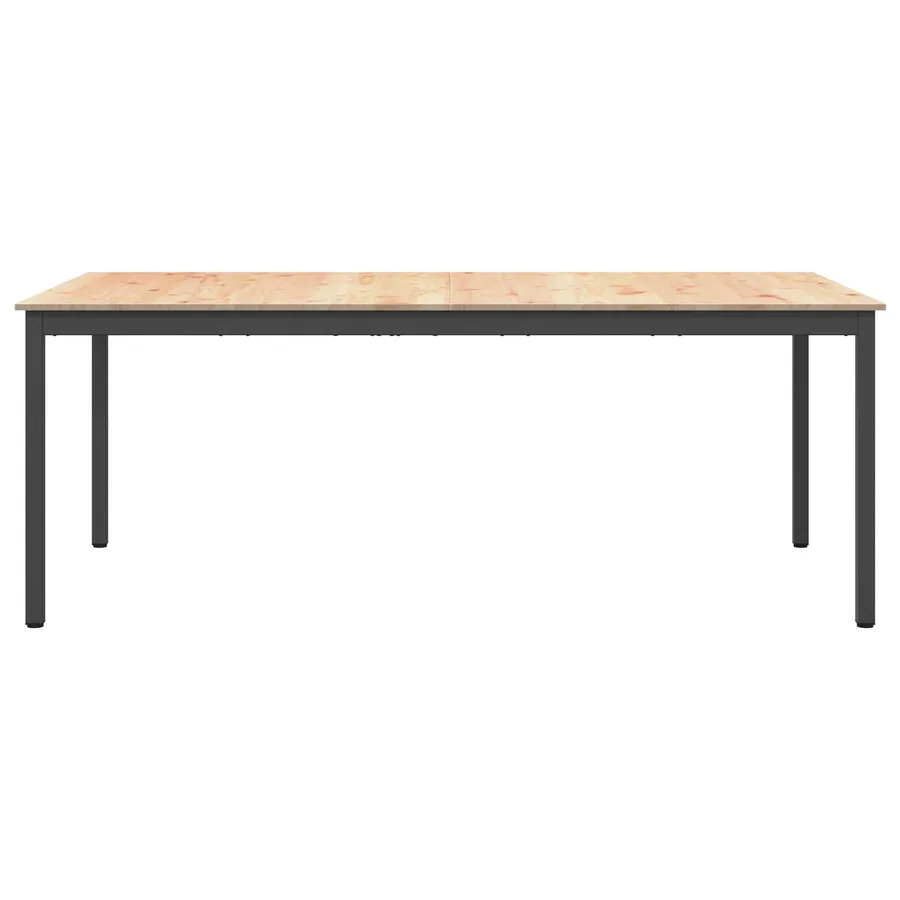 Table de salle à manger / Table de repas Naturel - 5
