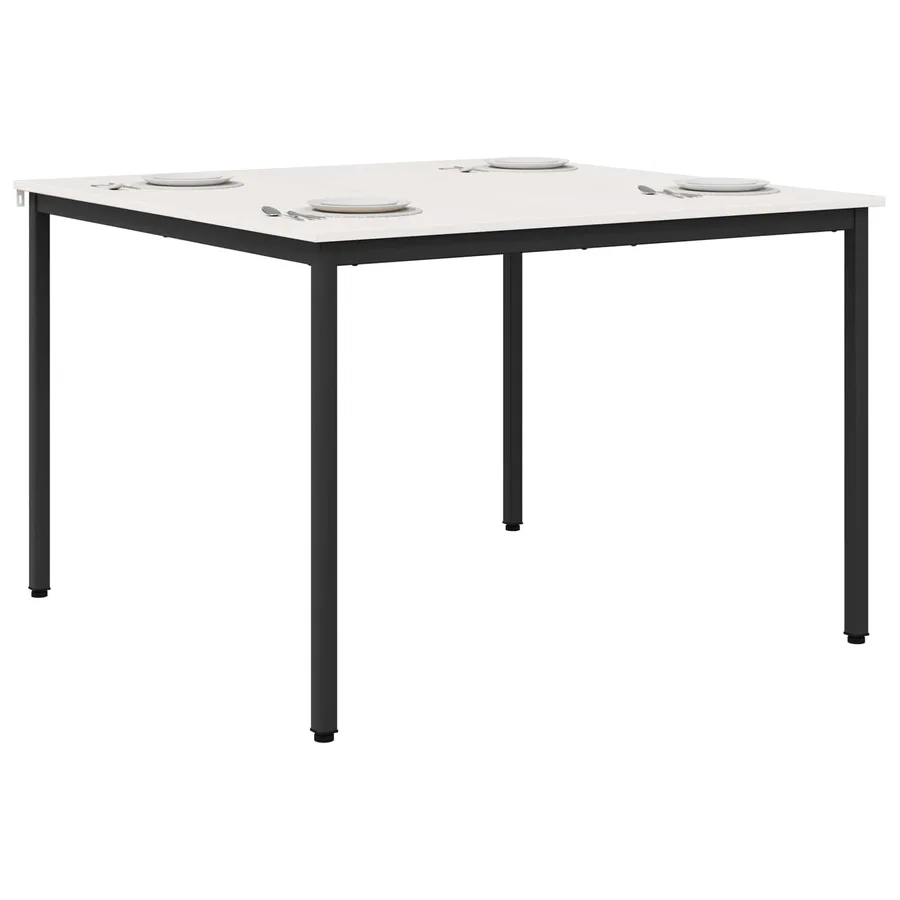 Table de salle à manger / Table de repas Blanc - 3