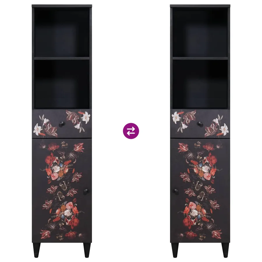 Cabinet de salle de bain Multicolore 38 x 33,5 x 160 cm - 10