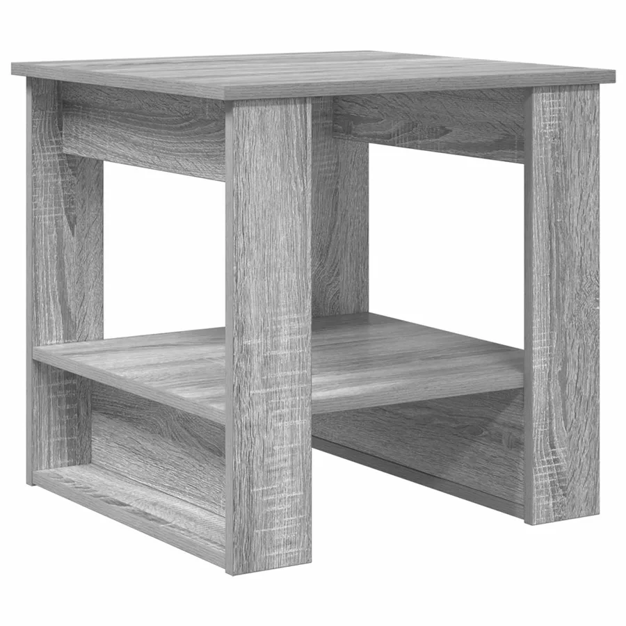 Table basse Gris Sonoma 51 x 50 x 50 cm Bois d'ingénierie - 2