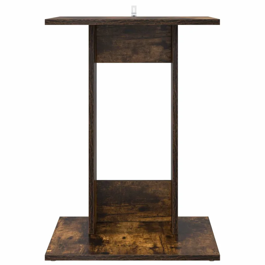 Table d'appoint Chêne fumé 45 x 40 x 62,5 cm Bois d'ingénierie - 5