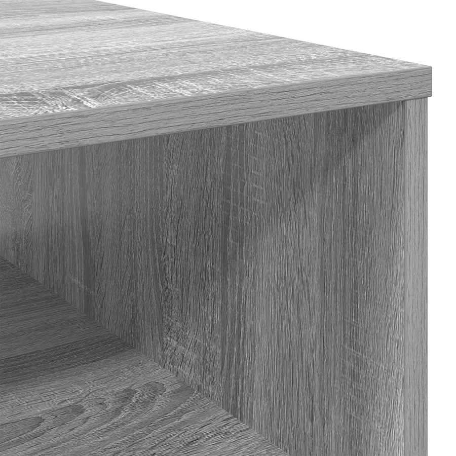 Table basse Gris Sonoma 95 x 55 x 31 cm Bois d'ingénierie - 8