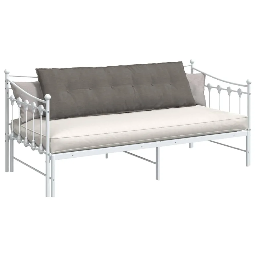Coussin de Dos Gris clair 160 x 50 cm Tissu en velours côtelé - 3