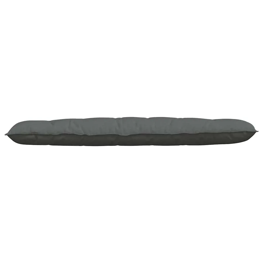 Coussin de Dos Gris foncé 180 x 19 x 50 cm tissu - 5