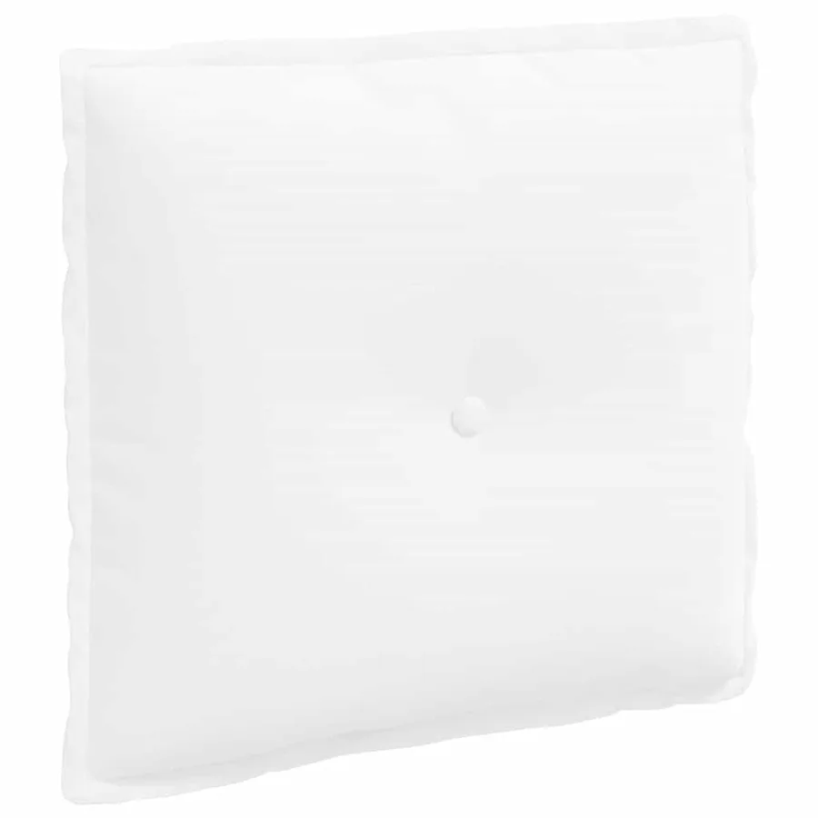 Coussin de Dos Blanc 50 x 19 x 45 cm tissu - 2