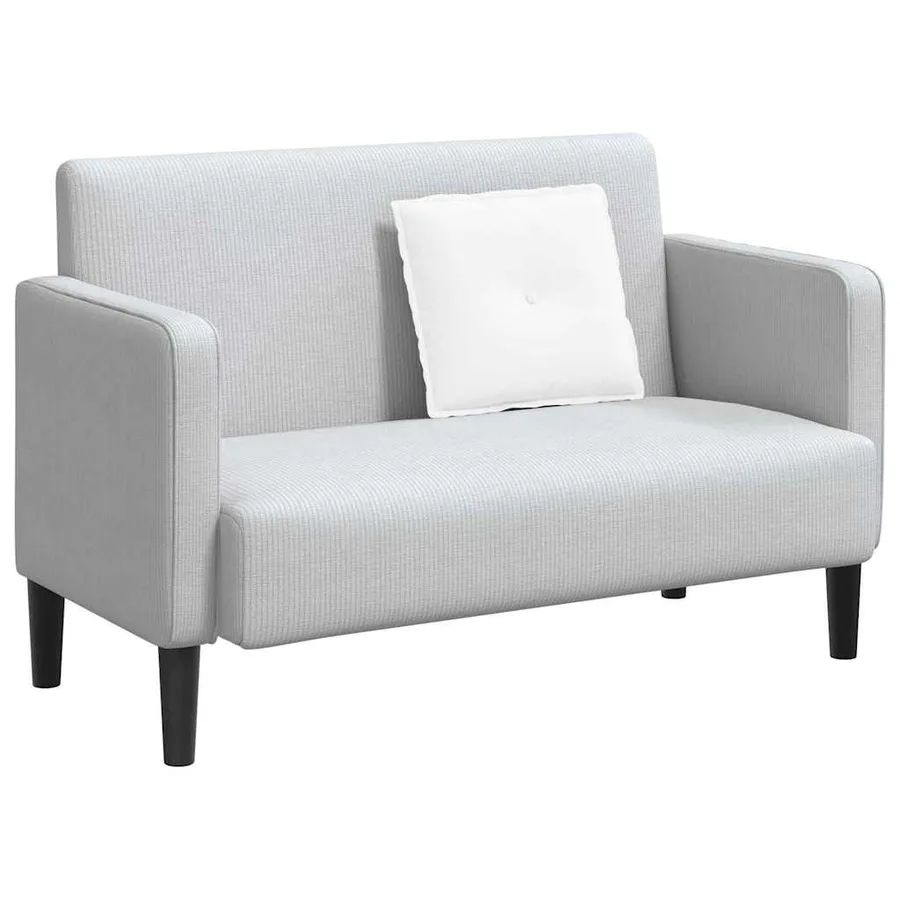 Coussin de Dos Blanc 50 x 19 x 45 cm tissu - 3
