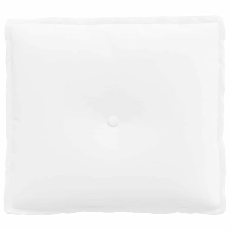 Coussin de Dos Blanc 50 x 19 x 45 cm tissu - 5