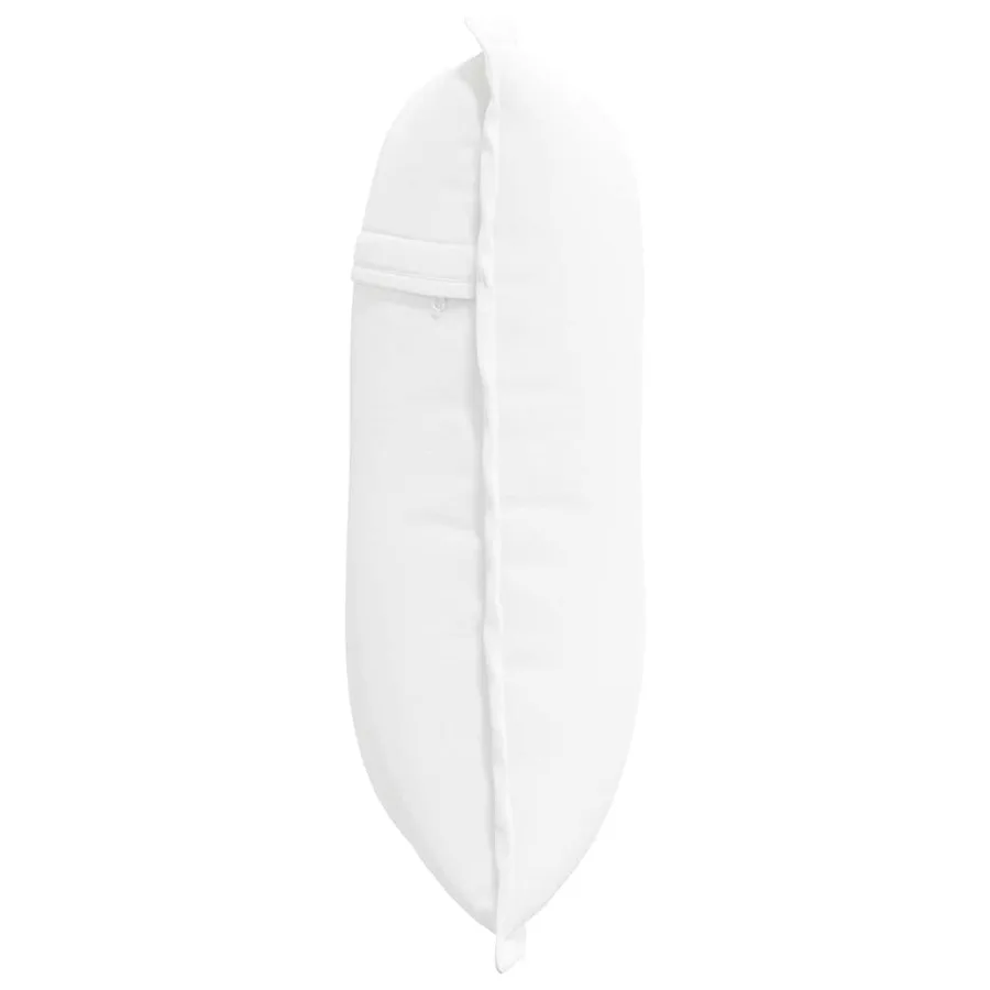 Coussin de Dos Blanc 50 x 19 x 45 cm tissu - 6