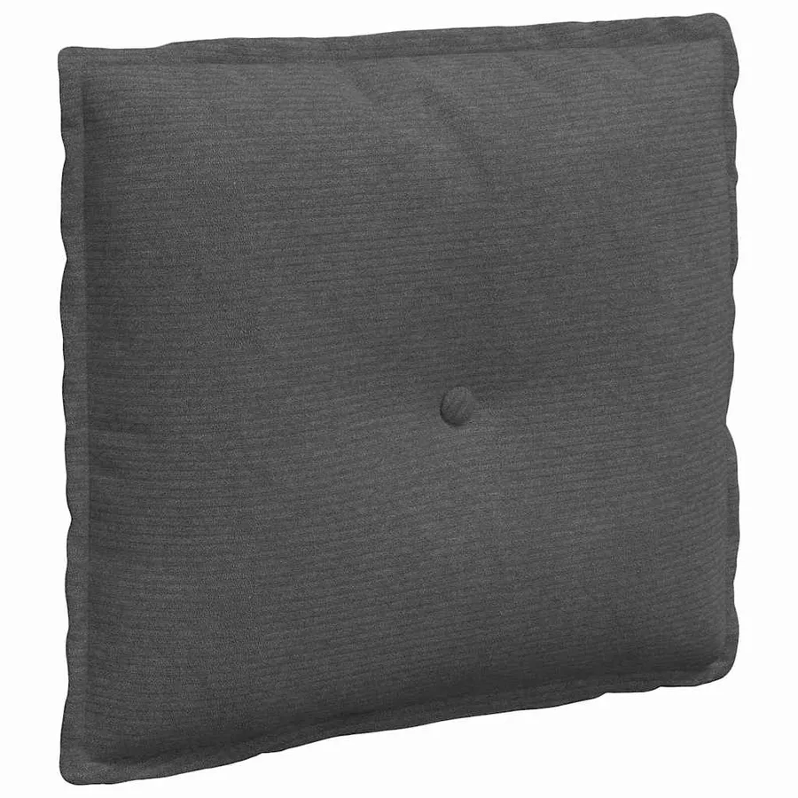 Coussin de Dos Gris foncé 50 x 45 cm Tissu en velours côtelé - 2