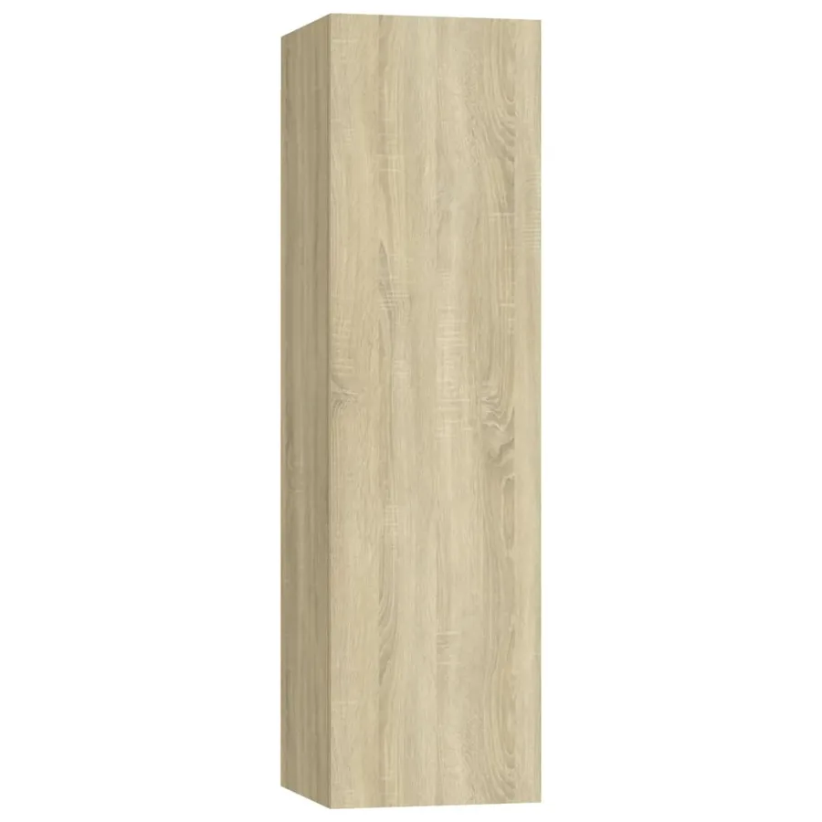 Ensemble de meuble TV 7 pcs Chêne sonoma Bois d'ingénierie - 6