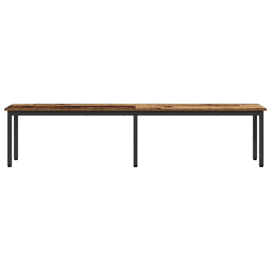 banc Bois ancien 200 x 35 x 45 cm Bois d'ingénierie - 5
