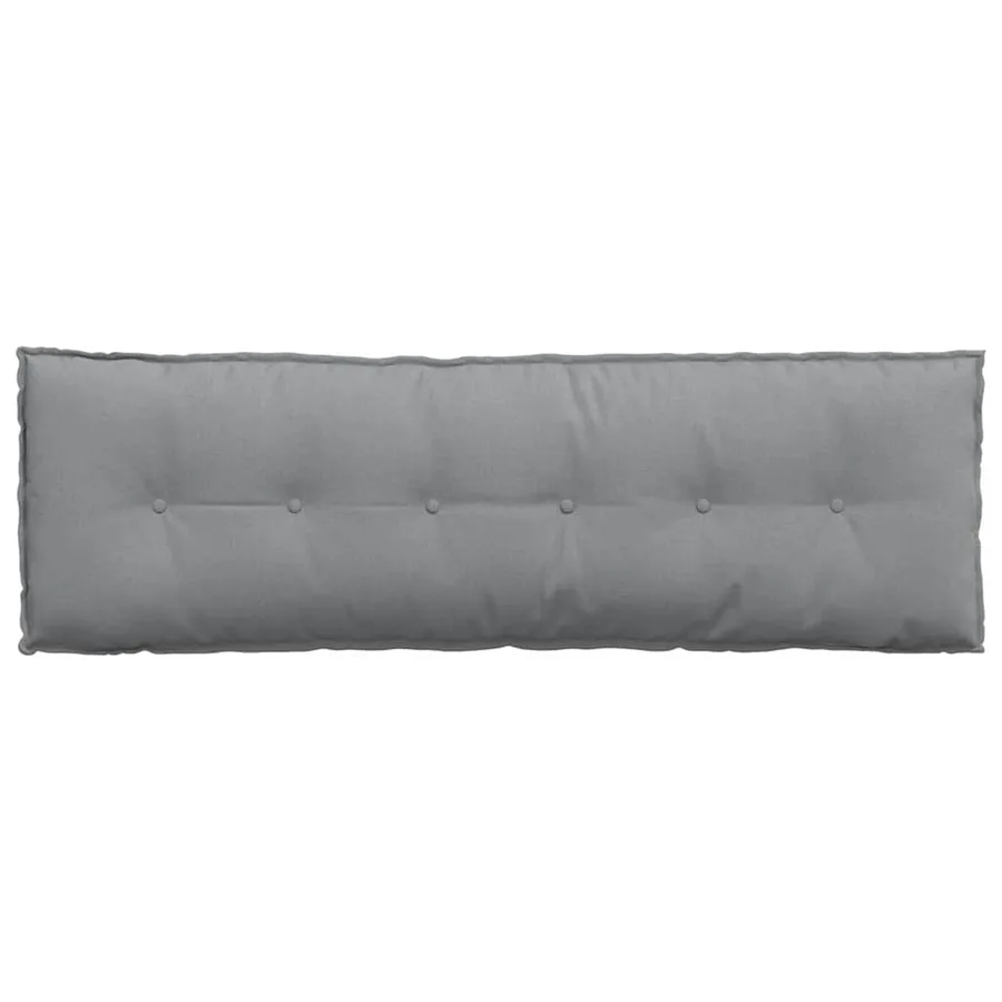 Coussin de Dos Gris clair 160 x 19 x 50 cm tissu - 6
