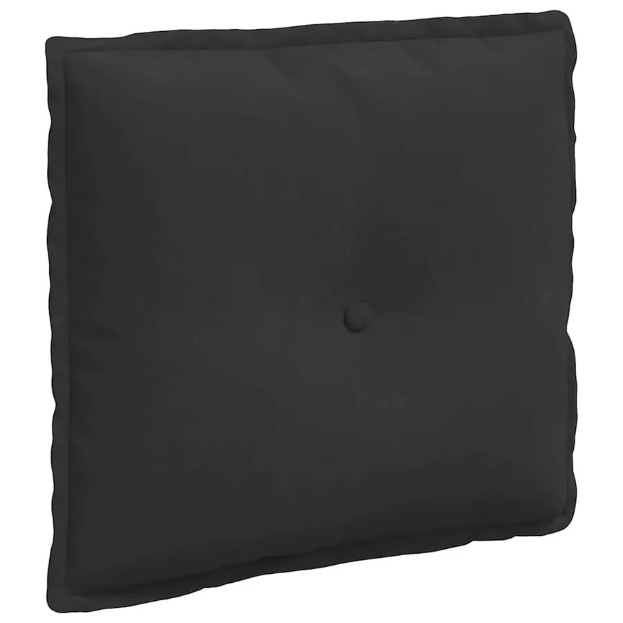 Coussin de Dos Noir 50 x 45 cm Tissu en microfibre - 2