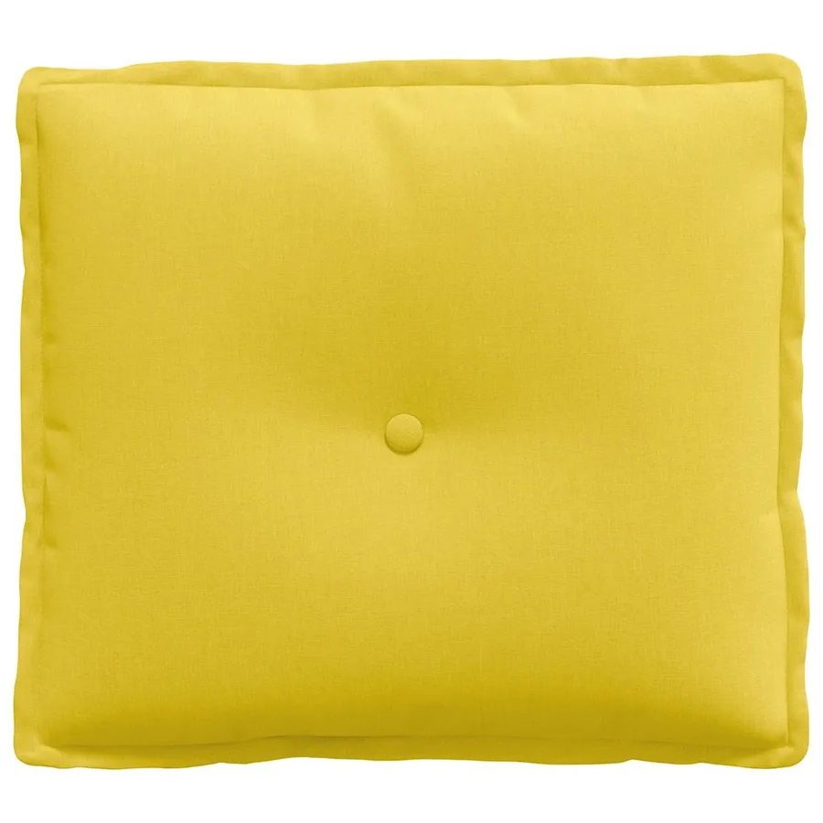Coussin de Dos Jaune clair 50 x 19 x 45 cm tissu - 5
