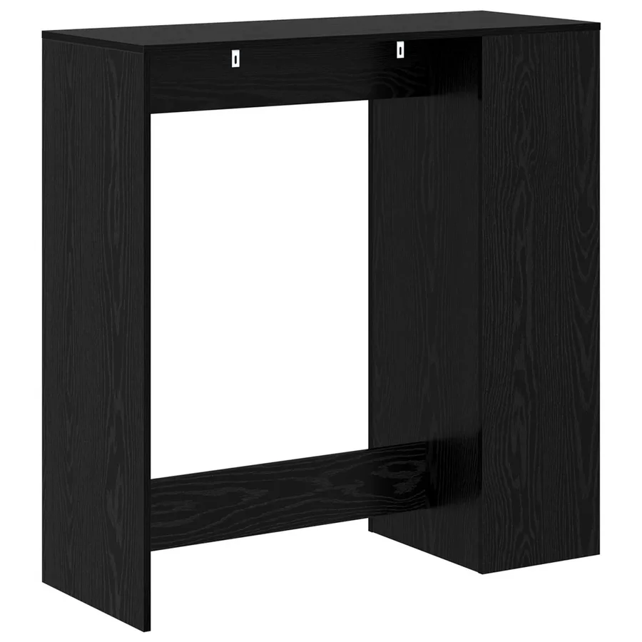 Table de bar Chêne noir 101 x 40 x 103,5 cm Bois d'ingénierie - 7