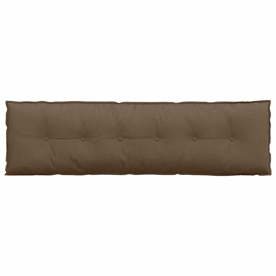 Coussin de Dos Marron 180 x 19 x 50 cm tissu - 6