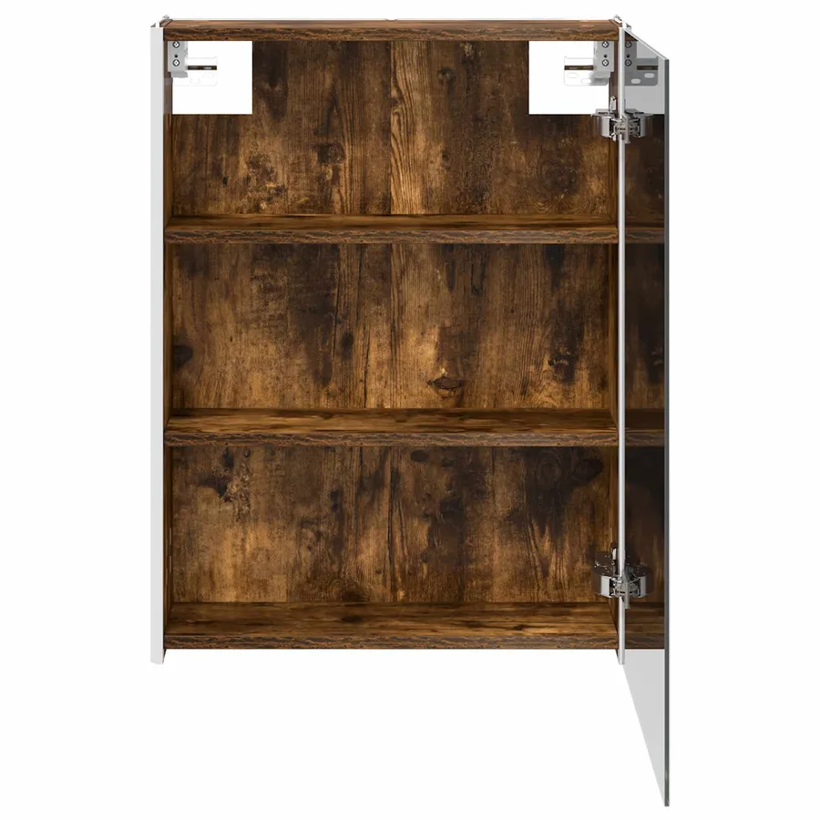 Armoire Miroir de Salle de Bain Chêne fumé 53,5 x 15,5 x 70 cm - 7
