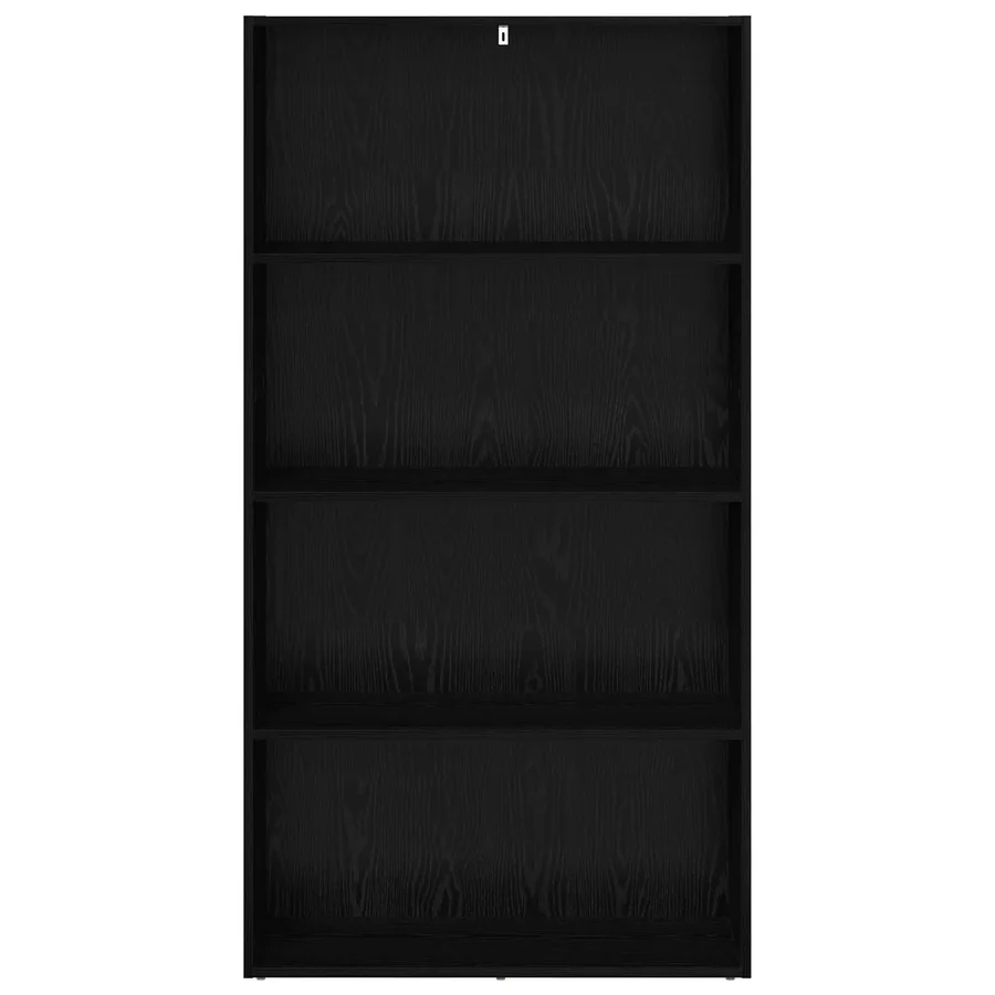 Bibliothèque autoportante Chêne noir 80 x 30 x 152 cm - 4