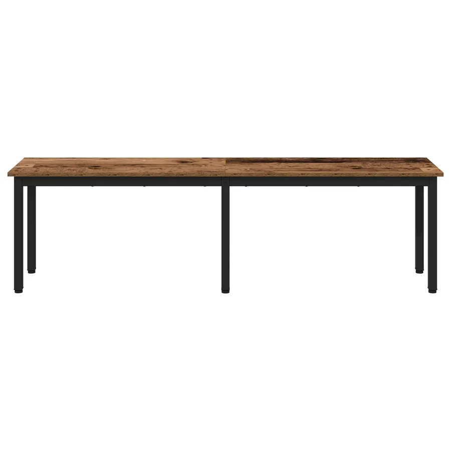 banc Bois ancien 160 x 35 x 45 cm Bois d'ingénierie - 5