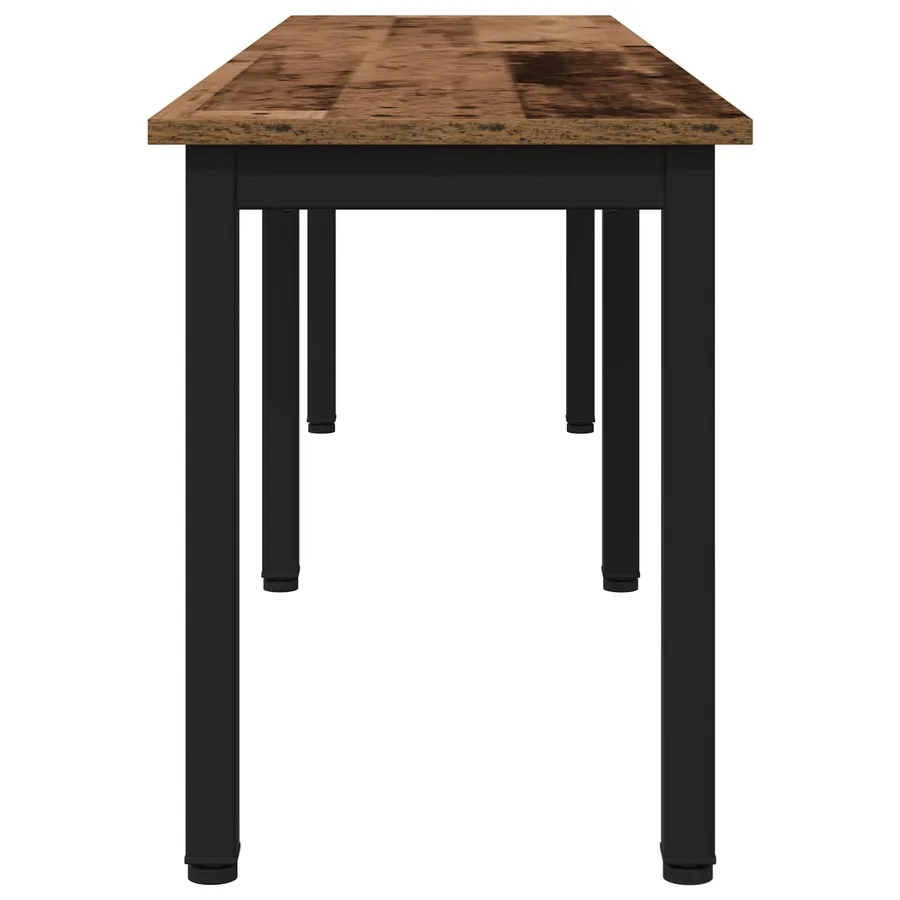 banc Bois ancien 160 x 35 x 45 cm Bois d'ingénierie - 6