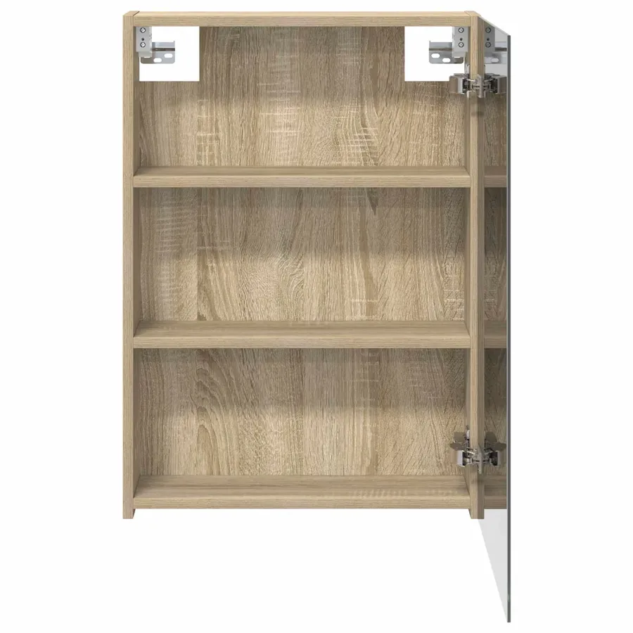 Armoire Miroir de Salle de Bain Chêne Sonoma 50 x 14,5 x 70 cm - 6