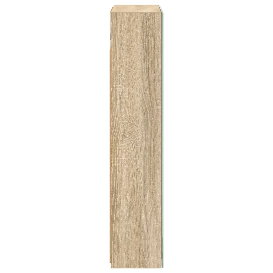 Armoire Miroir de Salle de Bain Chêne Sonoma 50 x 14,5 x 70 cm - 7