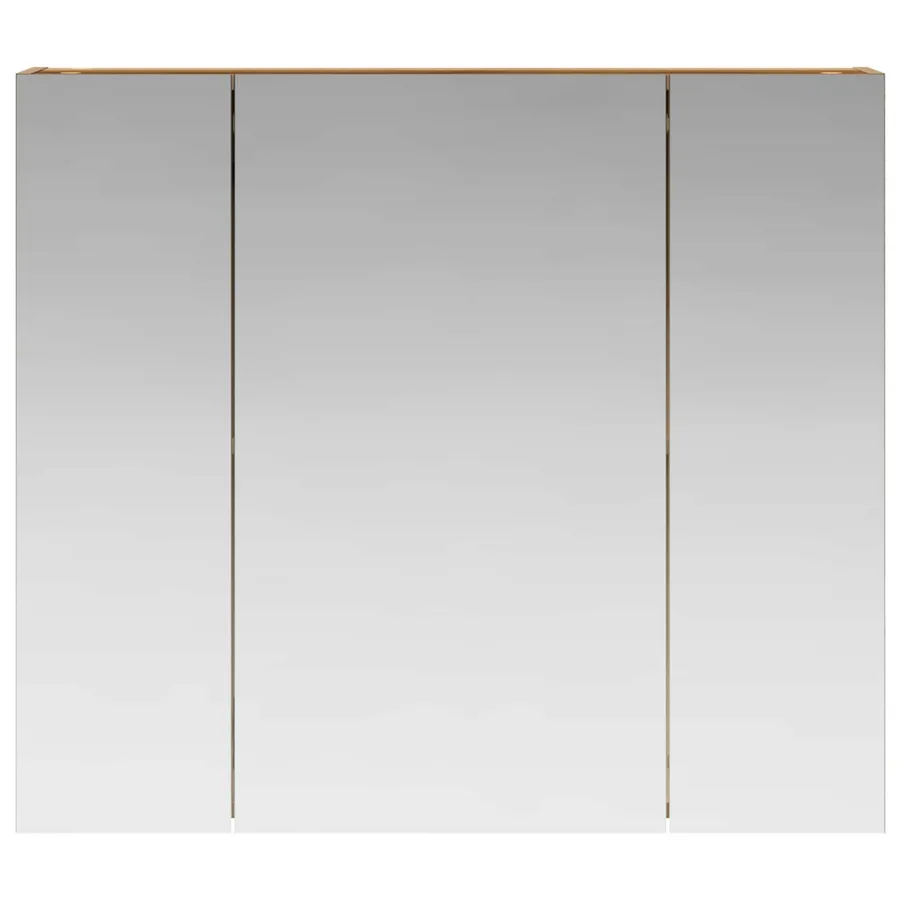 Armoire Miroir de Salle de Bain Chêne artisan 80 x 14.5 x 70 cm - 5