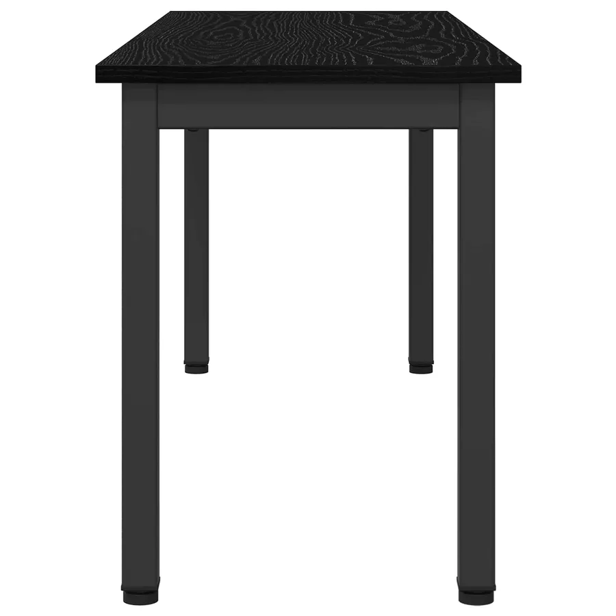 banc Chêne noir 110 x 35 x 45 cm Bois d'ingénierie - 6