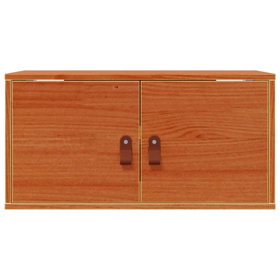 Meuble mural Cire marron 60 x 30 x 30 cm Bois de pin massif - 6