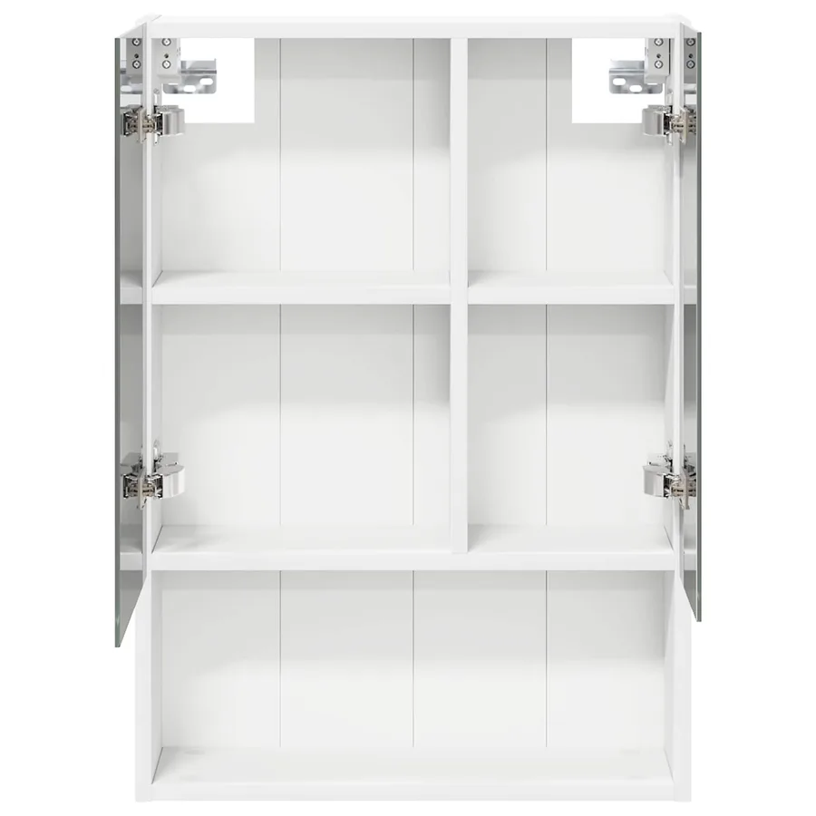Armoire Miroir de Salle de Bain Blanc 50 x 14,5 x 70 cm - 6