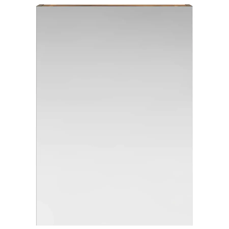 Armoire Miroir de Salle de Bain Chêne fumé 50 x 14,5 x 70 cm - 5