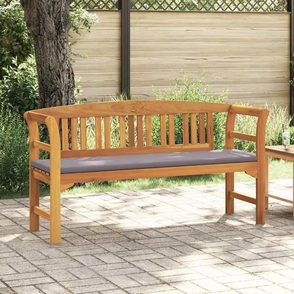 Banc rose Naturel 157 x 46 x 82,5 cm Bois d'Acacia Massif