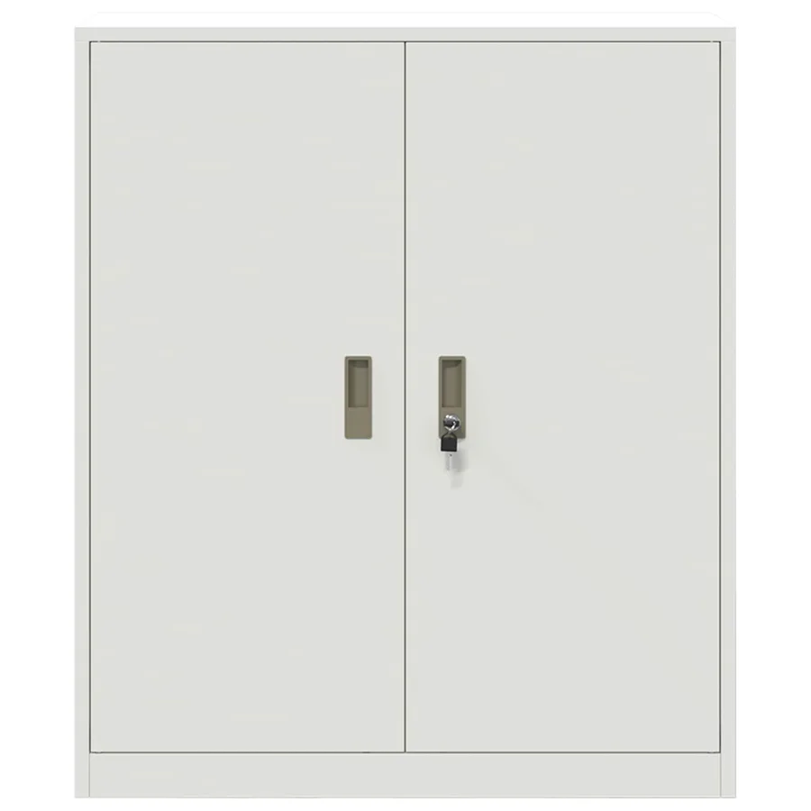 Armoire de rangement Blanc 90 x 40 x 105 cm Acier - 6
