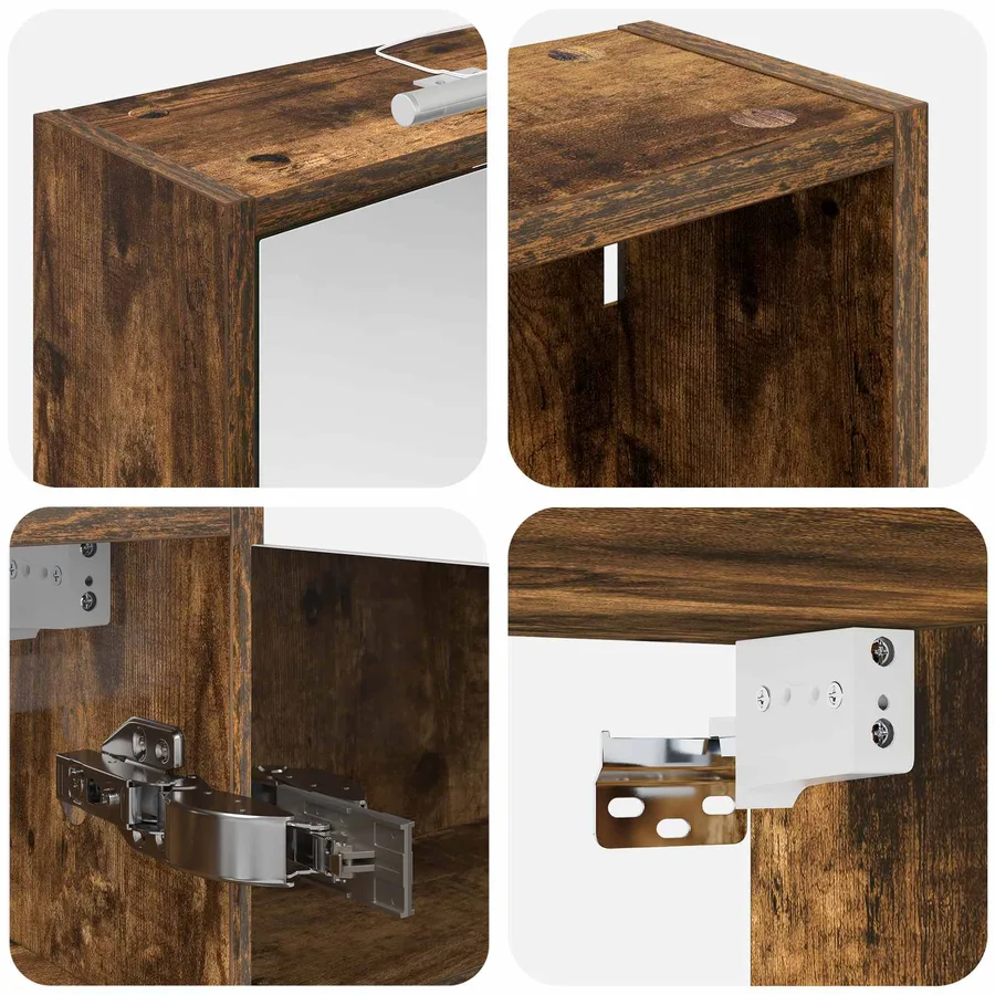 Ensemble de Meubles de Salle de Bain 3 pcs 116 x 16 x 62,5 cm - 10