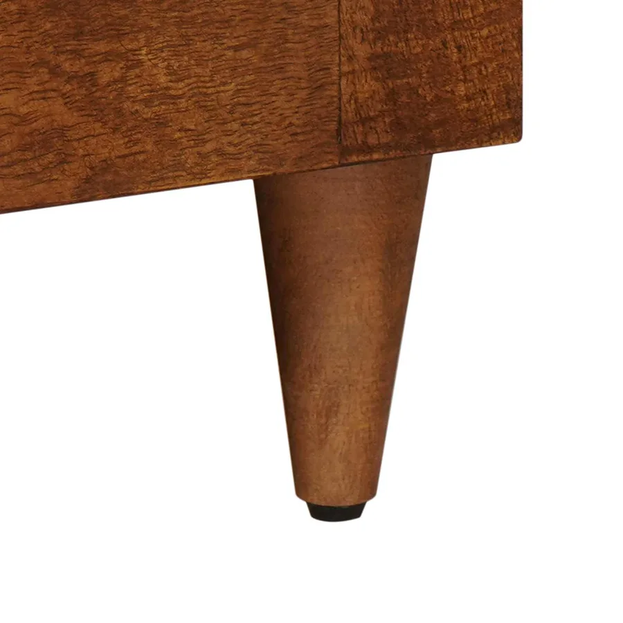 Meuble TV Noyer 105 x 33 x 46 cm Bois de mangue massif - 9