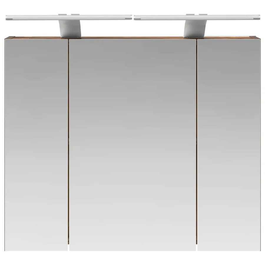 Armoire Miroir de Salle de Bain Chêne fumé 60 x 14,5 x 50 cm - 6