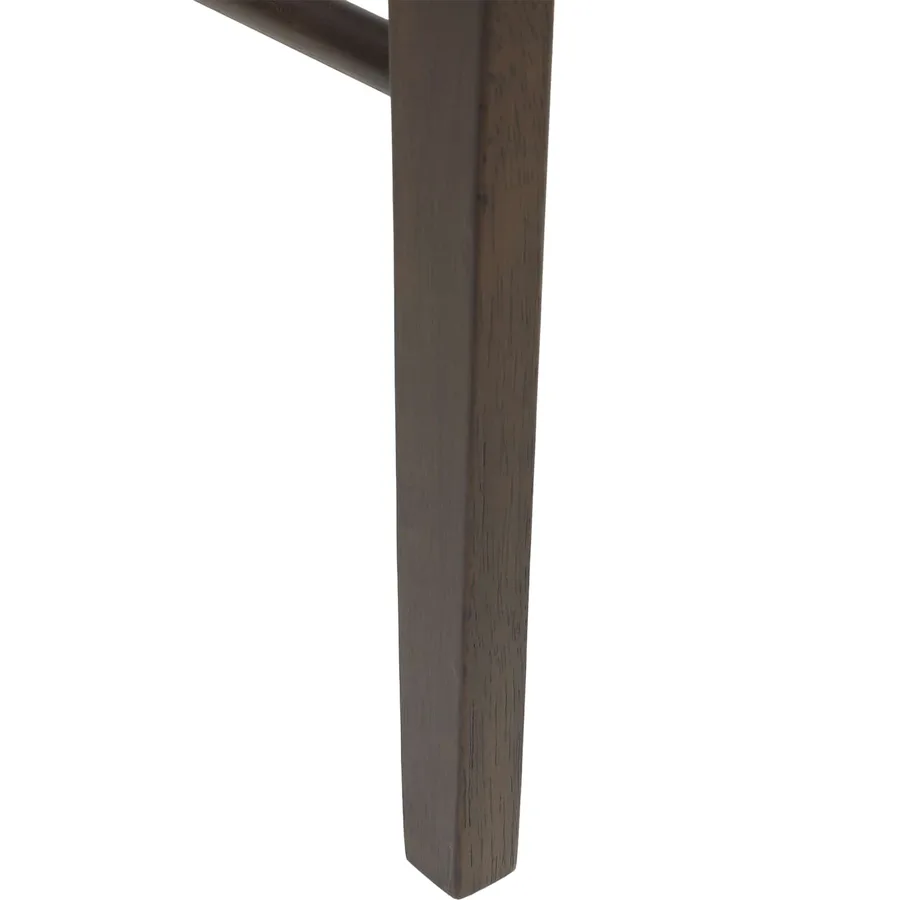 Chaise de salle à manger 2 pcs Marron foncé et lumière - 10