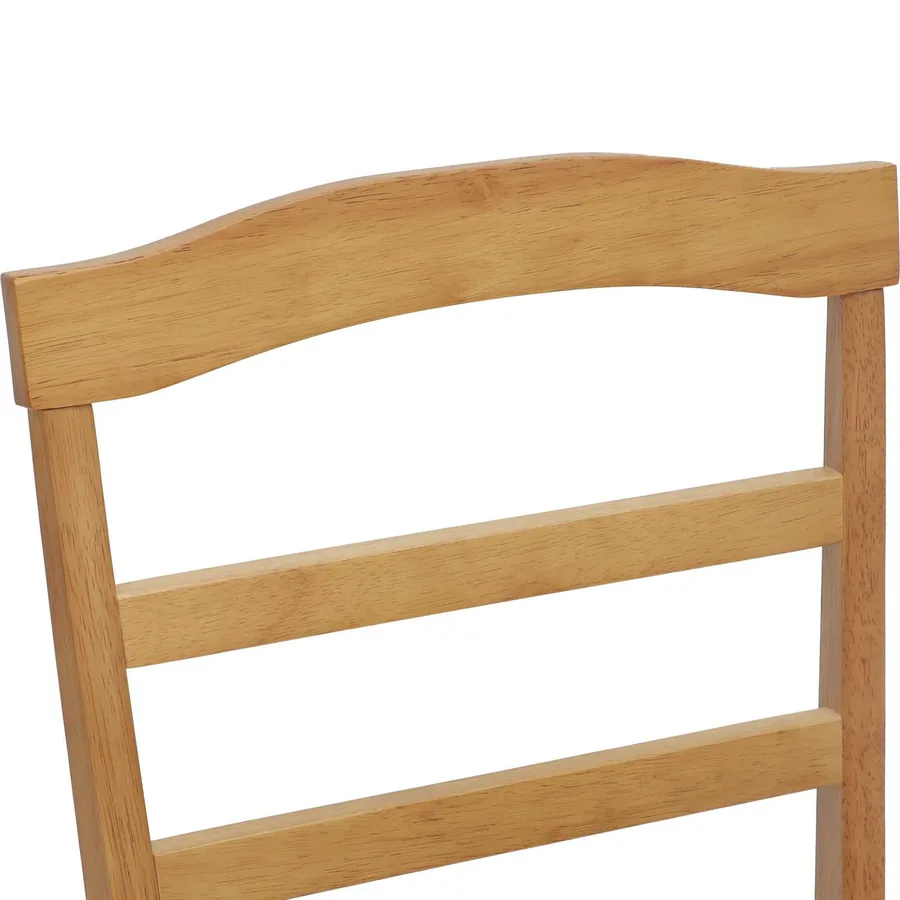 Chaise de salle à manger 2 pcs Naturel - 9
