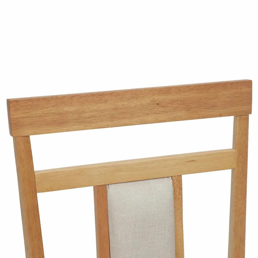 Chaise de salle à manger 2 pcs Naturel - 9