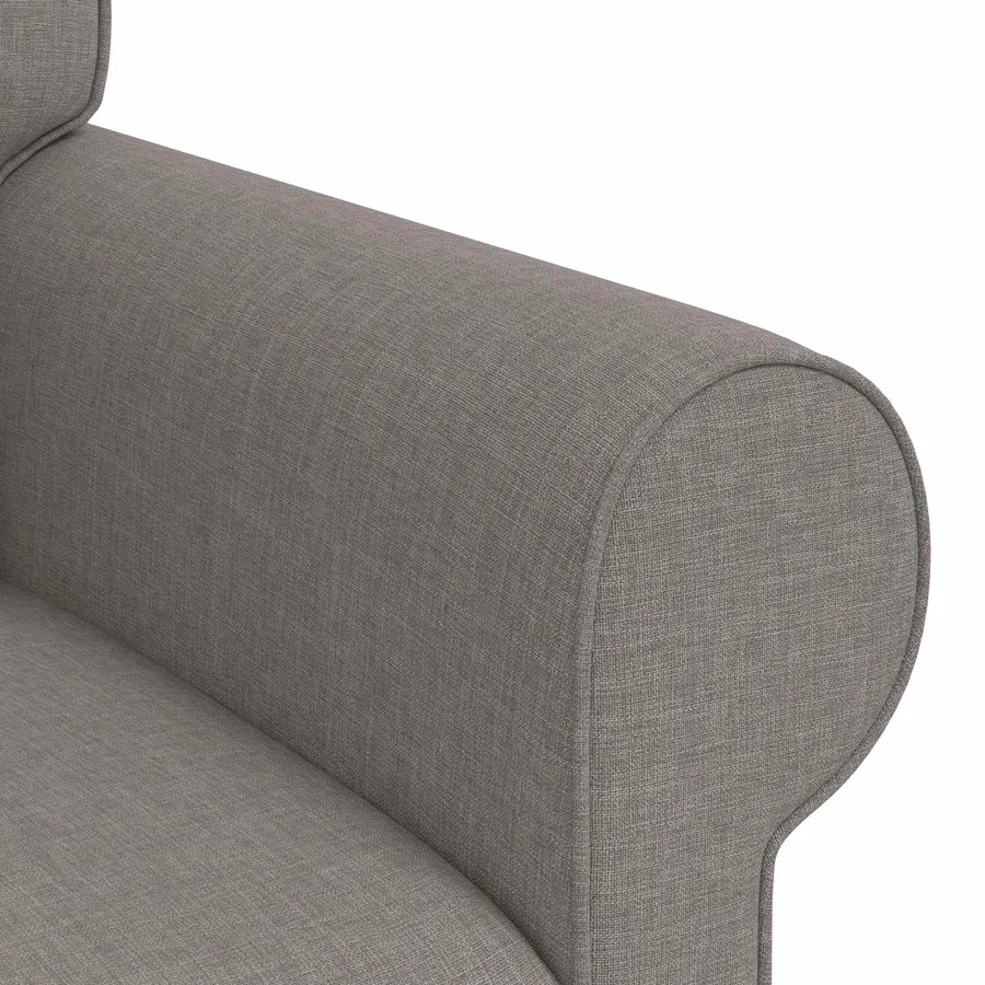 Ensemble de Canapés 2 pcs Taupe 175 x 82 x 80 cm tissu - 7