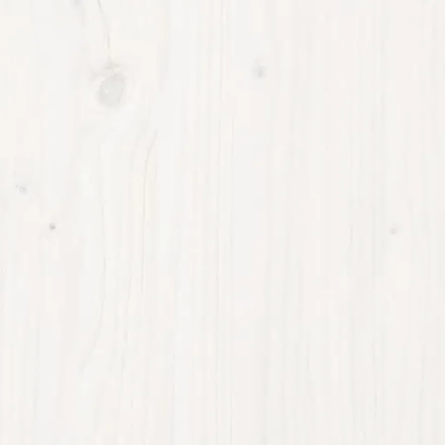Tête de lit murale Blanc 140x3x80 cm Bois massif de pin - 7