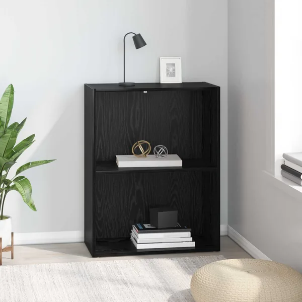 Étagère Chêne noir 60 x 30 x 76.5 cm Bois d'ingénierie