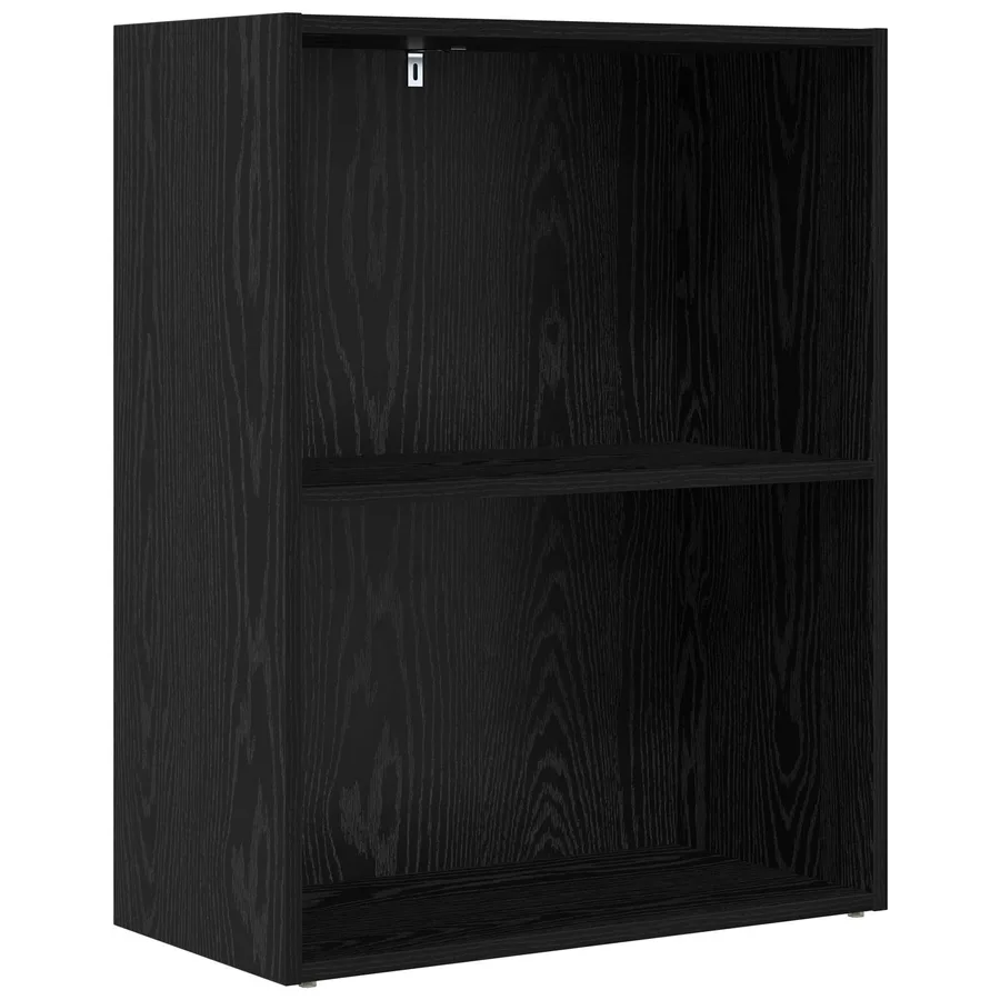 Étagère Chêne noir 60 x 30 x 76.5 cm Bois d'ingénierie - 2