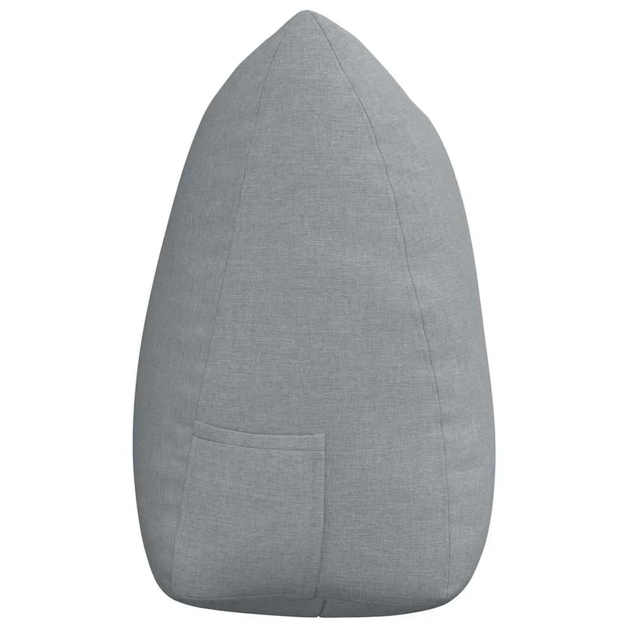 Coussin de Dos Gris clair 140 x 24 x 50 cm tissu - 7