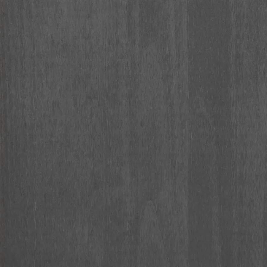 Buffet HAMAR Gris foncé 113x40x80 cm Bois massif de pin - 10