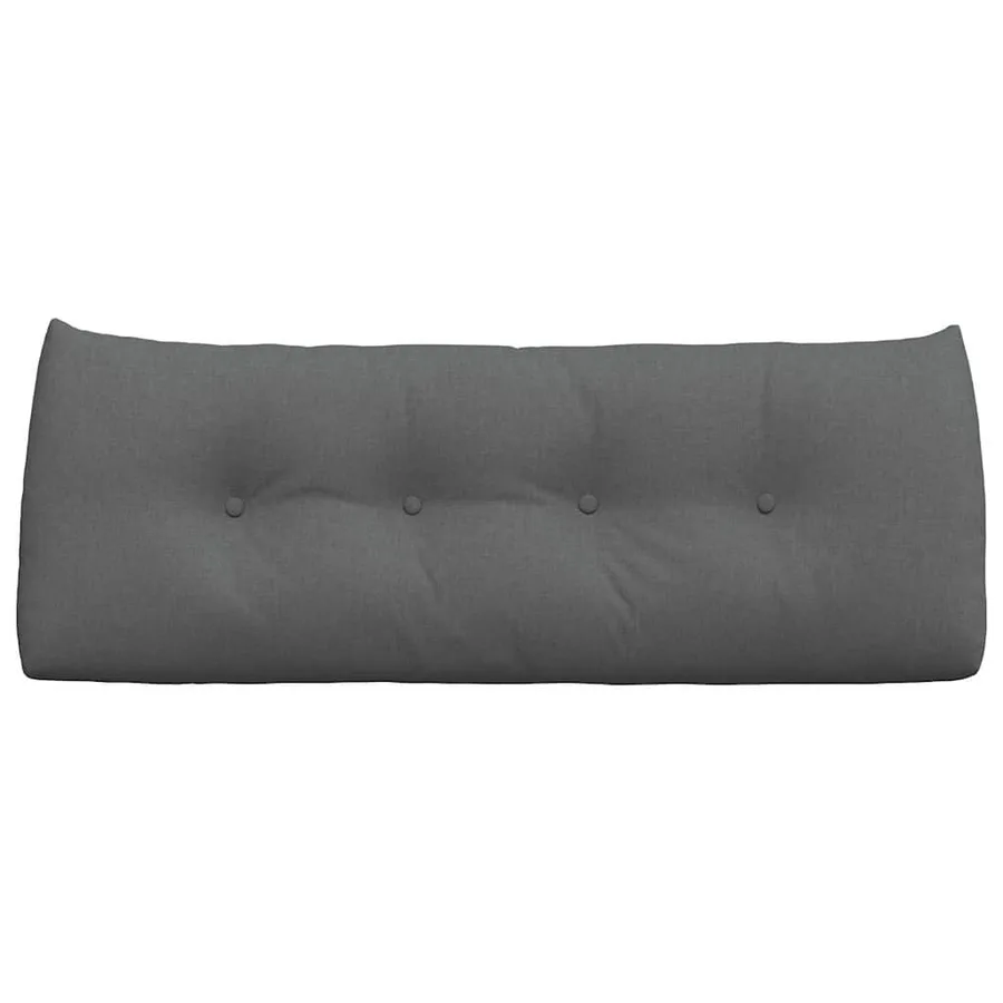 Coussin de Dos Gris foncé 120 x 24 x 50 cm tissu - 6