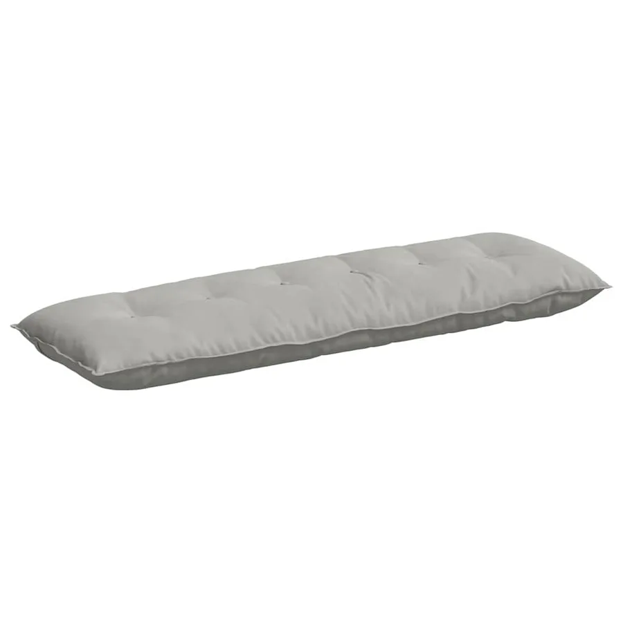 Coussin de Dos Gris clair 160 x 50 cm Tissu en microfibre - 2